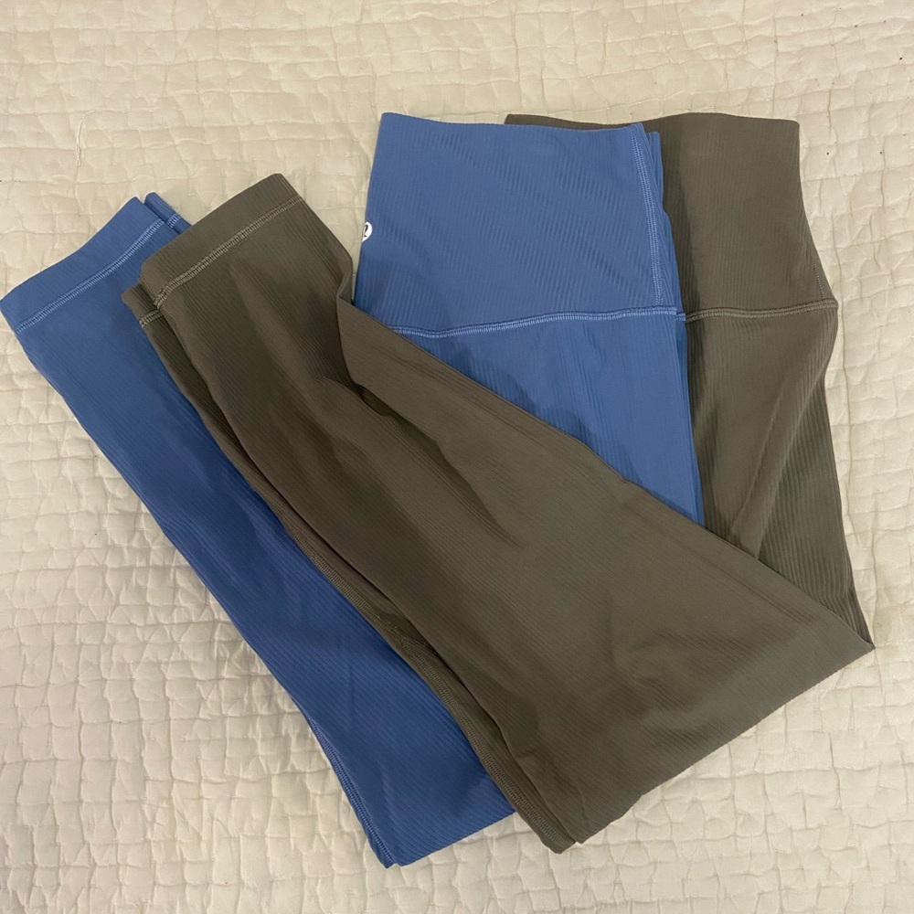 2 pair Lululemon Align Legging